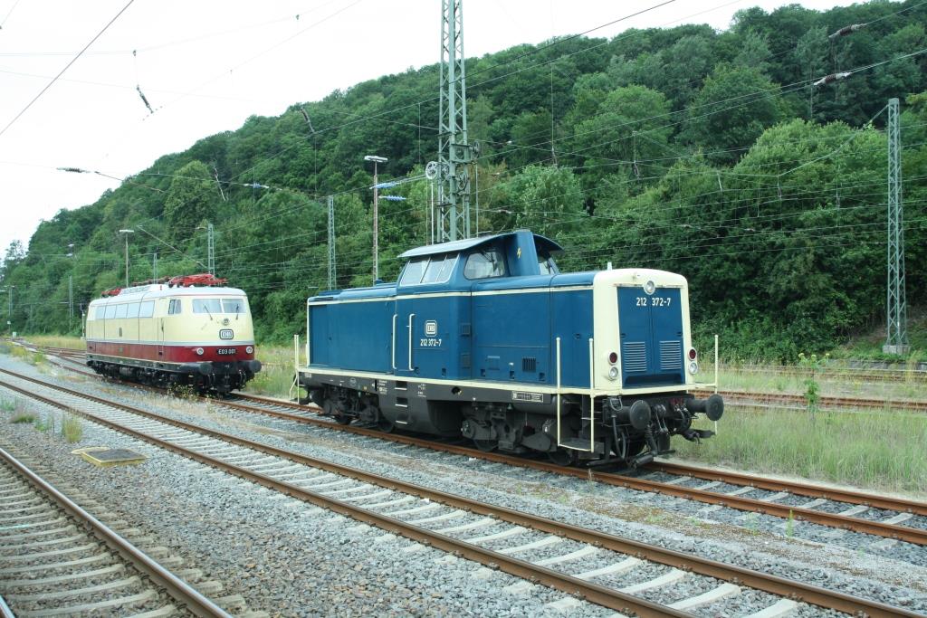 230701 036 Altenbeken Bf DBM 212 372 7 ausgestellt